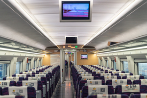 Rail transit interior components